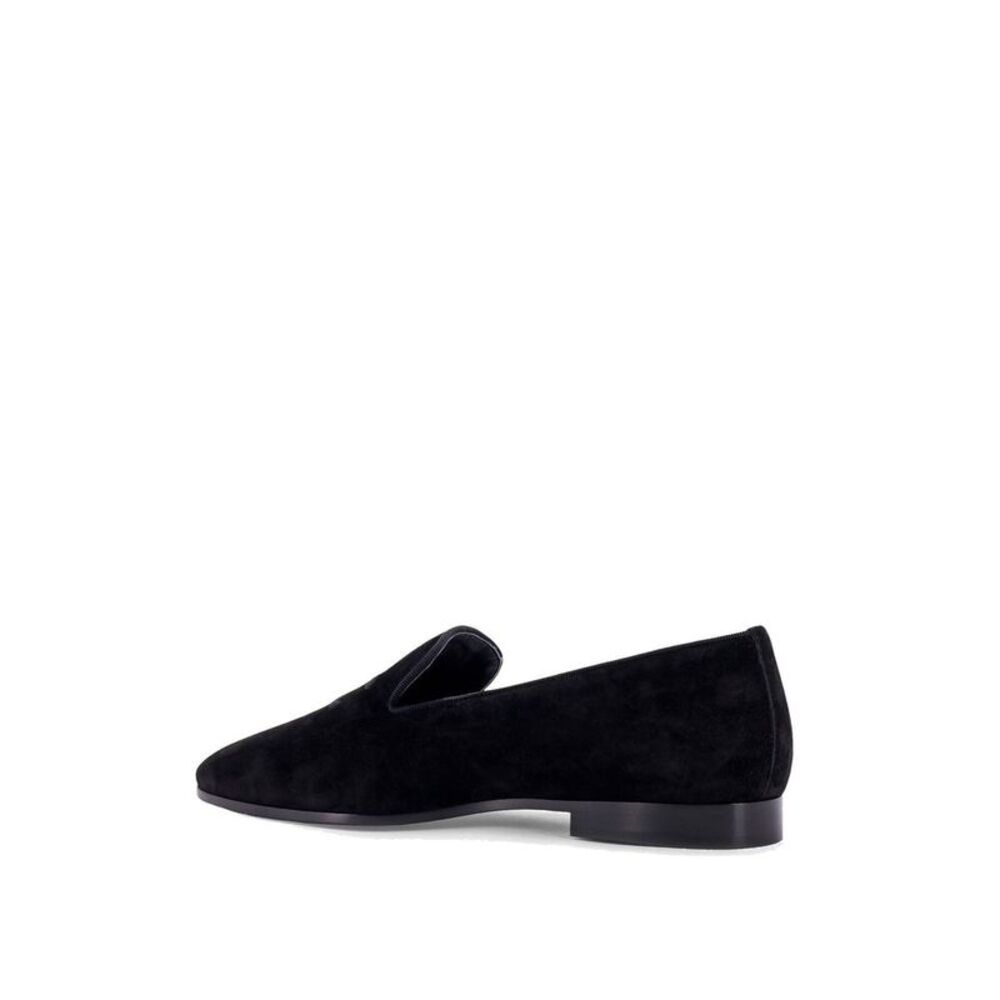 Celine Black Calfskin Slip-On Men's Loafers - Picture 3 of 4